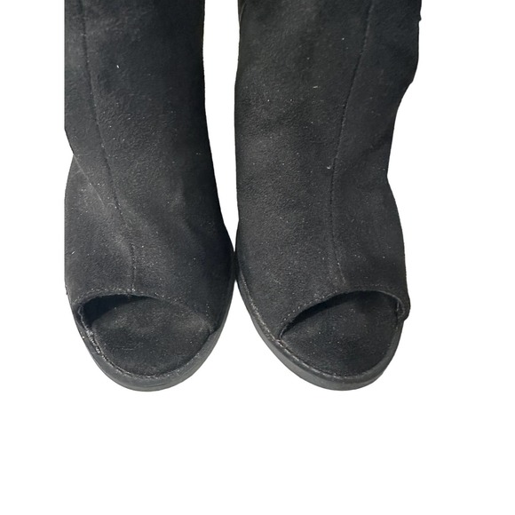 Top Moda Lemie 1 Cut Out Chunky Heel Sandals Size 7 - Picture 5 of 7